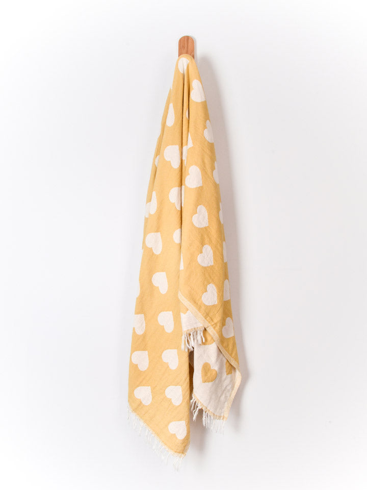 Seven Seas | Premium  Range | Hearts | Mustard | Merchant Homewares