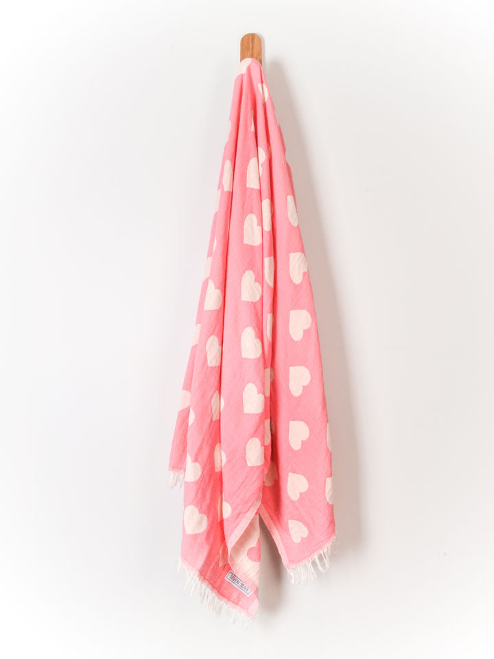 Seven Seas | Premium  Range | Hearts | Punch Pink | Merchant Homewares