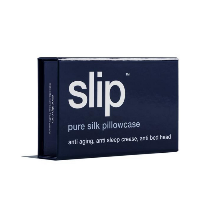 Slip Pillow Case Navy Queen Packaged | Merchants Homewares