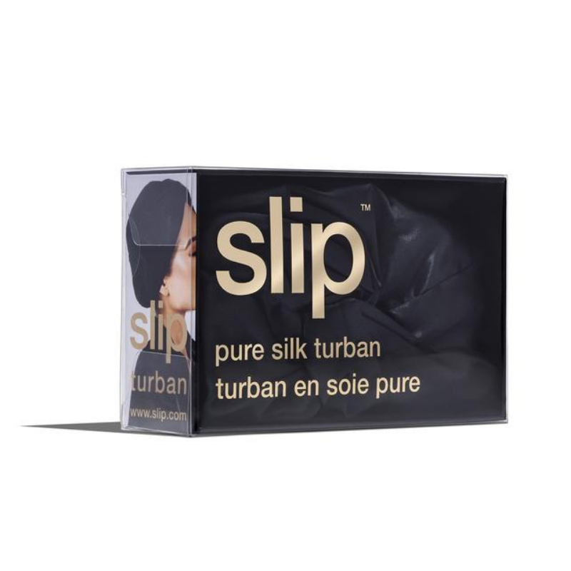 Slip Turban Black Packaged | Merchants Homewares