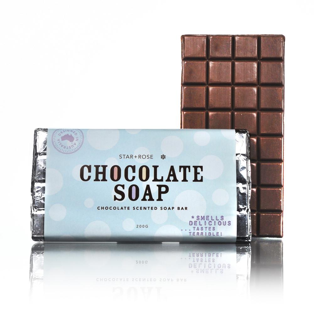 Star And Rose Chocolate Soap | Merchants Homewares