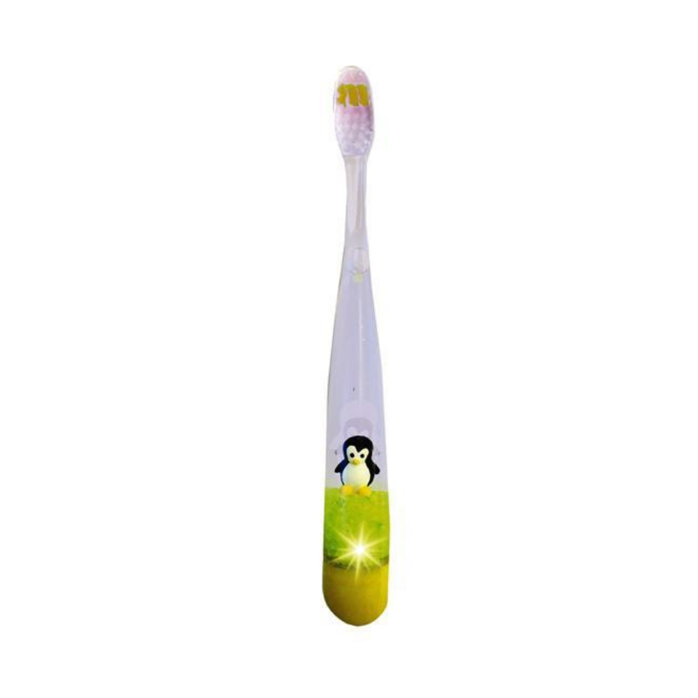 Star & Rose Animal Friends Flashing Toothbrush Yellow Penguin | Merchants Homewares