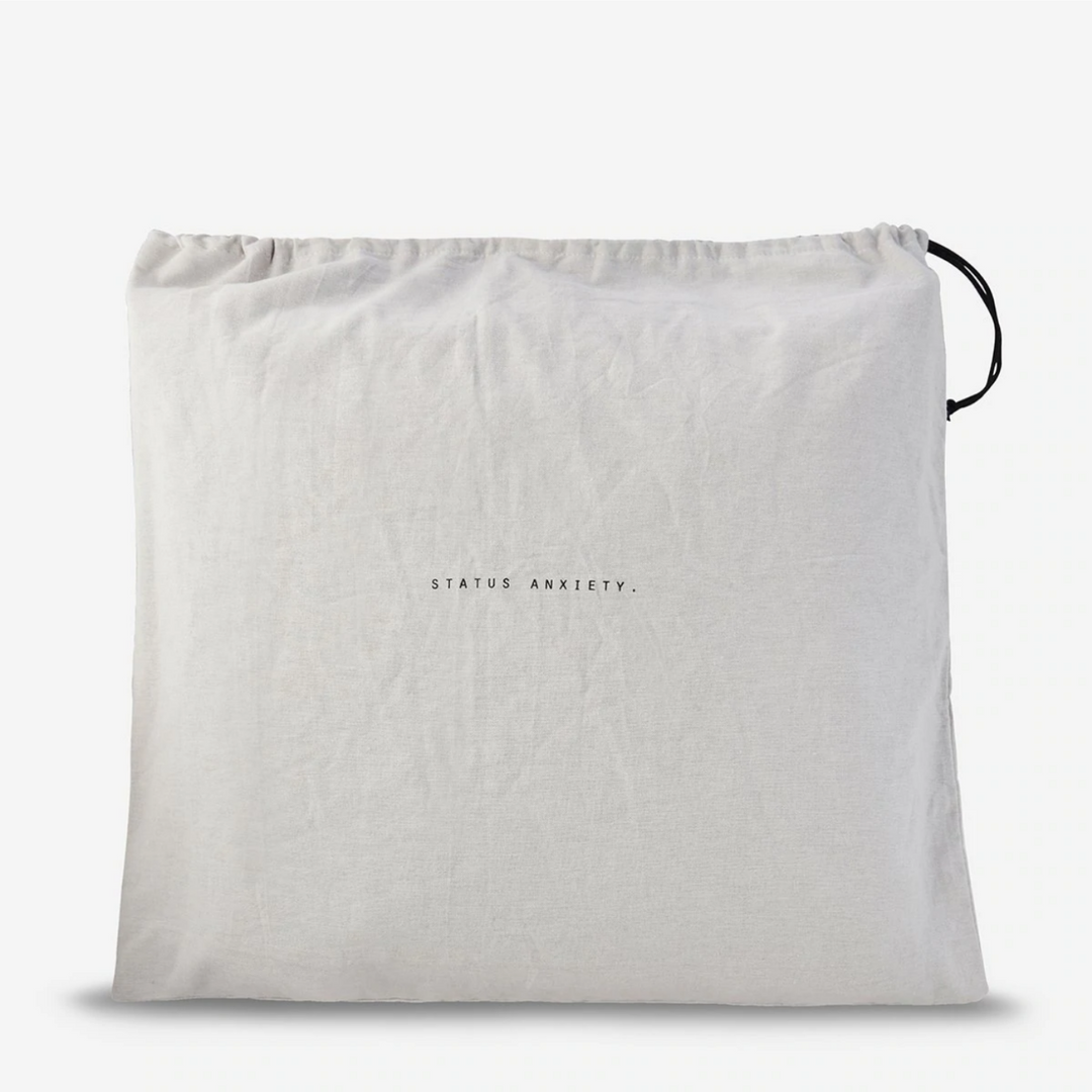 Status Anxiety Last Mountains Bag Khaki Drawstring Bag | Merchants Homewares