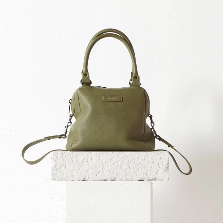 Status Anxiety Last Mountains Bag Khaki Lifestyle | Merchants Homewares