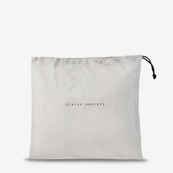 Status Anxiety Pens Down Case Black Drawstring Bag | Merchants Homewares