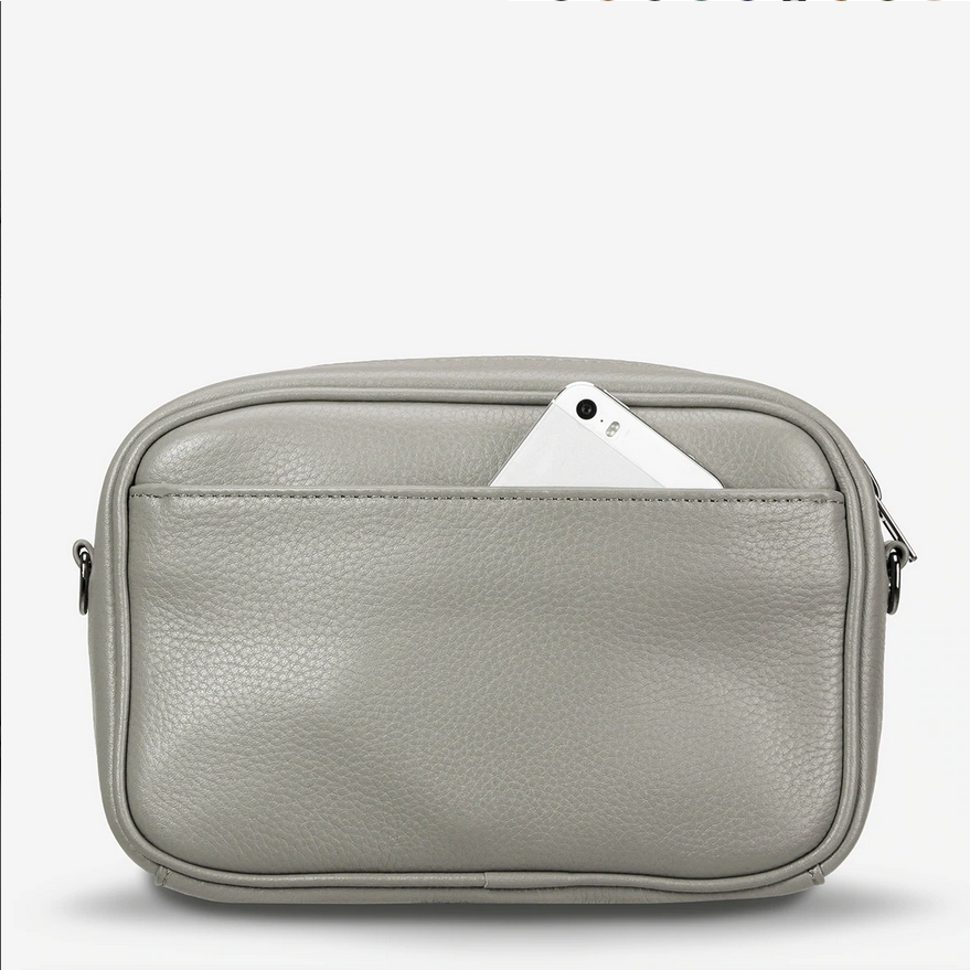 Status Anxiety Plunder Bag Grey Back Pocket | Merchants Homewares 
