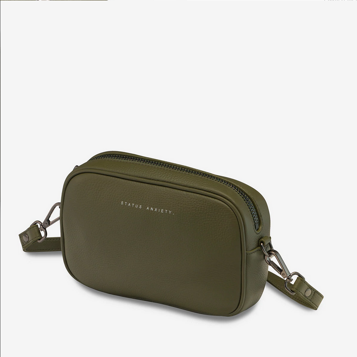 Status Anxiety Plunder Bag Khaki Front | Merchants Homewares 