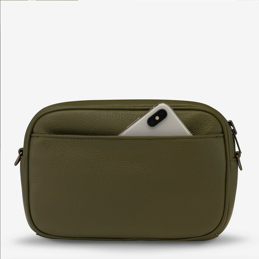 Status Anxiety Plunder Bag Khaki Back | Merchants Homewares 