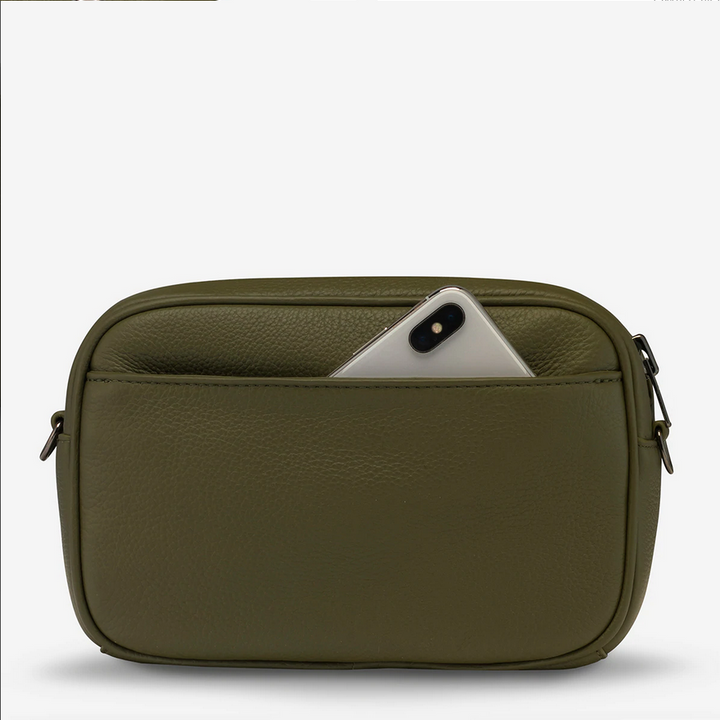 Status Anxiety Plunder Bag Khaki Back | Merchants Homewares 