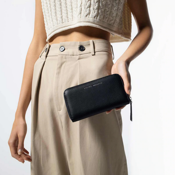 Status Anxiety Yet To Come Wallet Black Lifestyle | Merchants Homewares