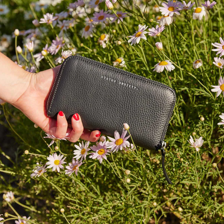 Status Anxiety Yet To Come Wallet Black Lifestyle | Merchants Homewares