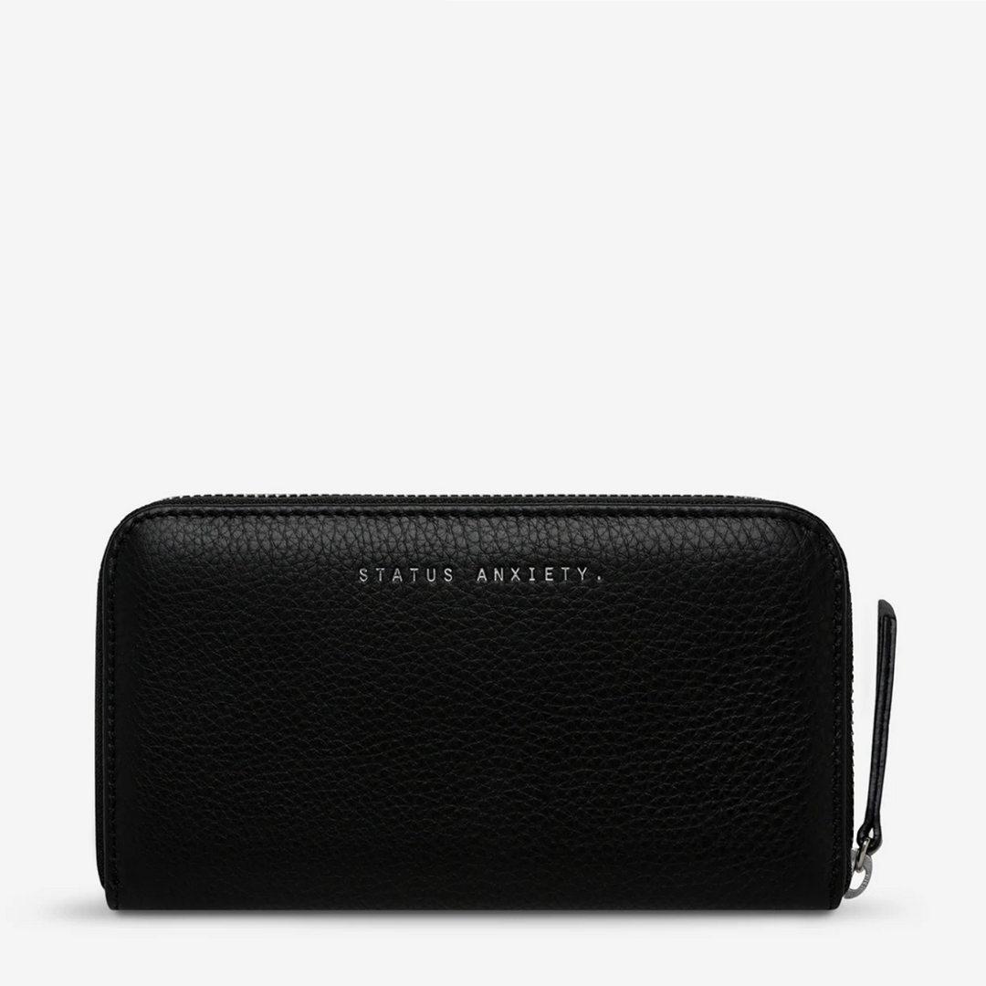 Status Anxiety Yet To Come Wallet Black | Merchants Homewares
