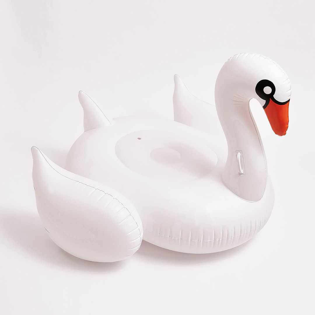 Sunnylife Luxe Ride-On Swan White | Merchants Homewares