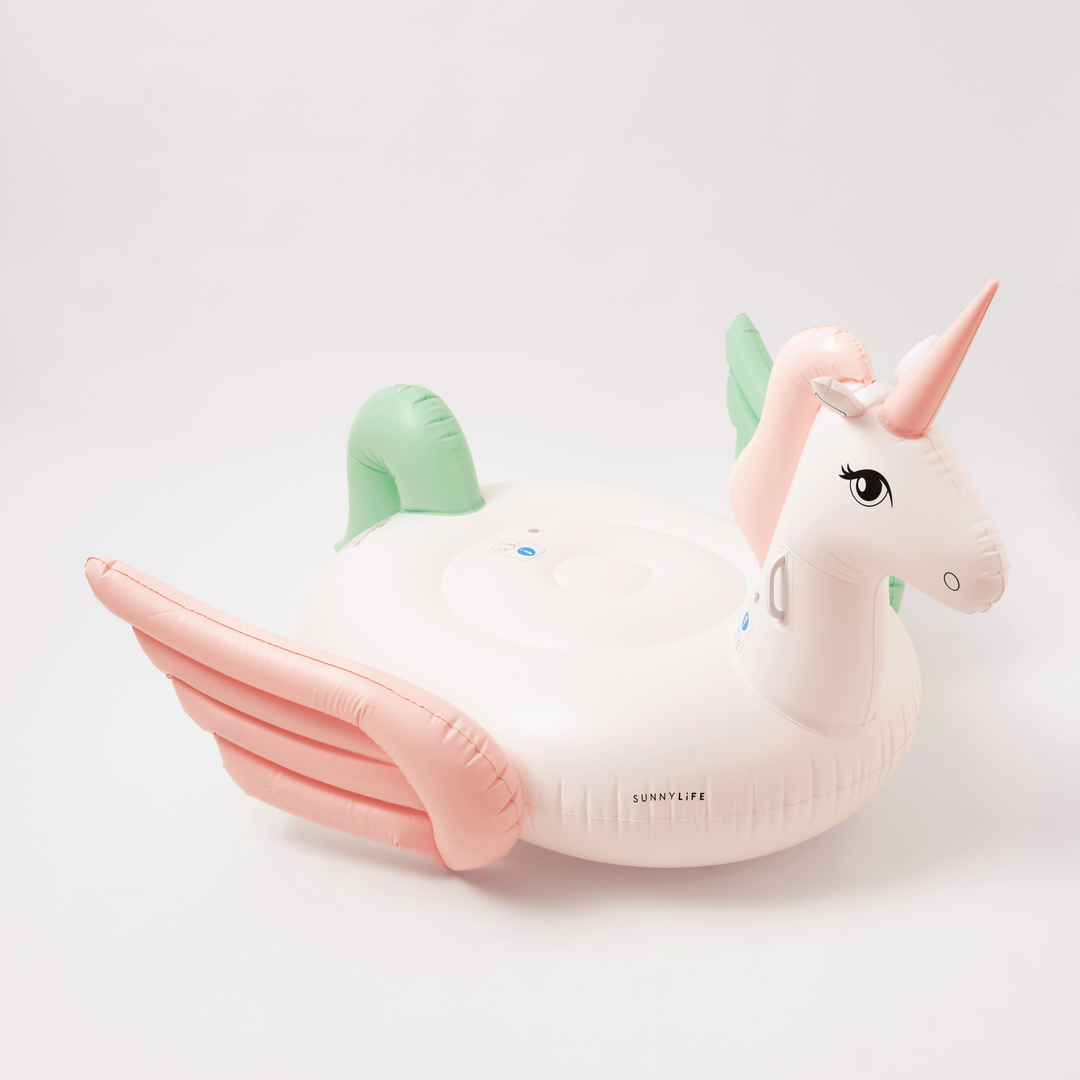 Sunnylife Luxe Ride-On Unicorn Coral Ombre | Merchants Homewares