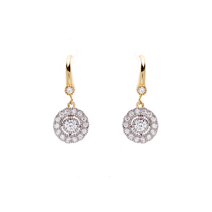 Sybella Flora Earrings Gold | Merchants Homewares