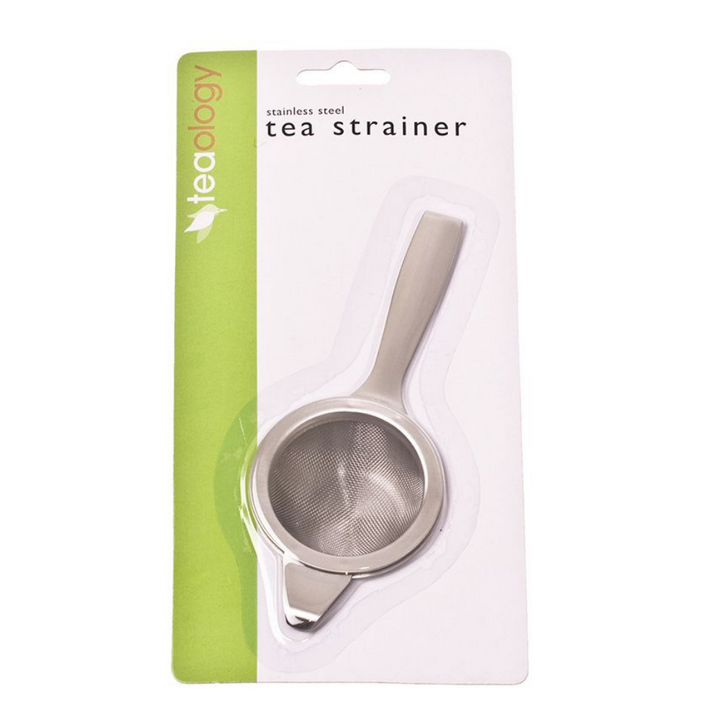 Tealogy Stainless Steel Long Handled Tea Strainer | Merchants Homewares