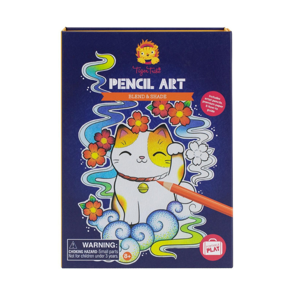 Tiger Tribe Pencil Art Blend and Shade | Merchants Homewares