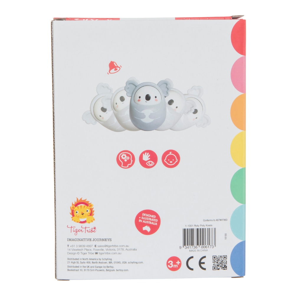 Tiger Tribe Roly Poly Koala packaged | Merchants Homewares