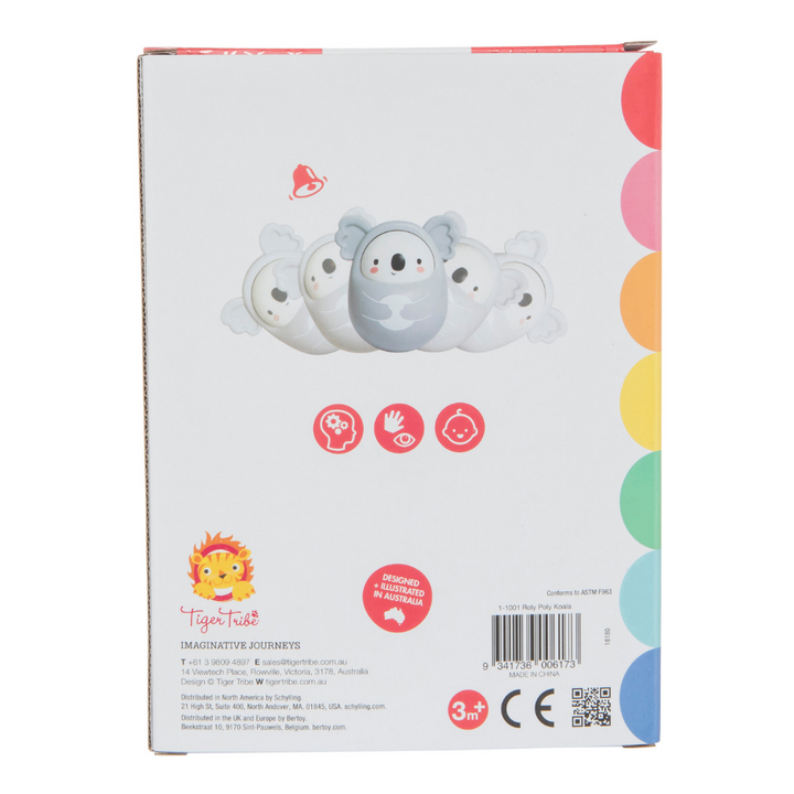 Tiger Tribe Roly Poly Koala packaged | Merchants Homewares