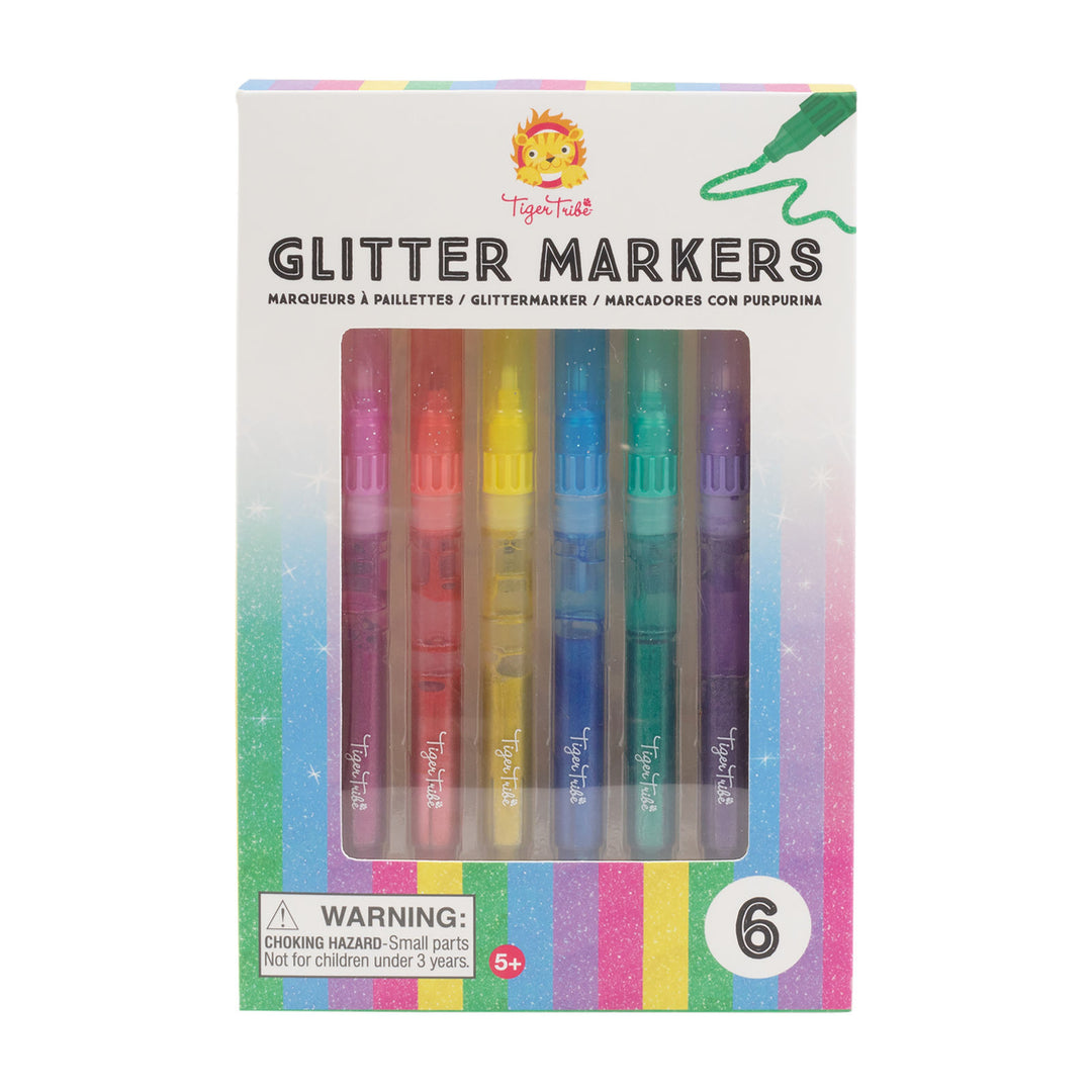 Tiger Tribe | Glitter Markers | Merchant Homewares