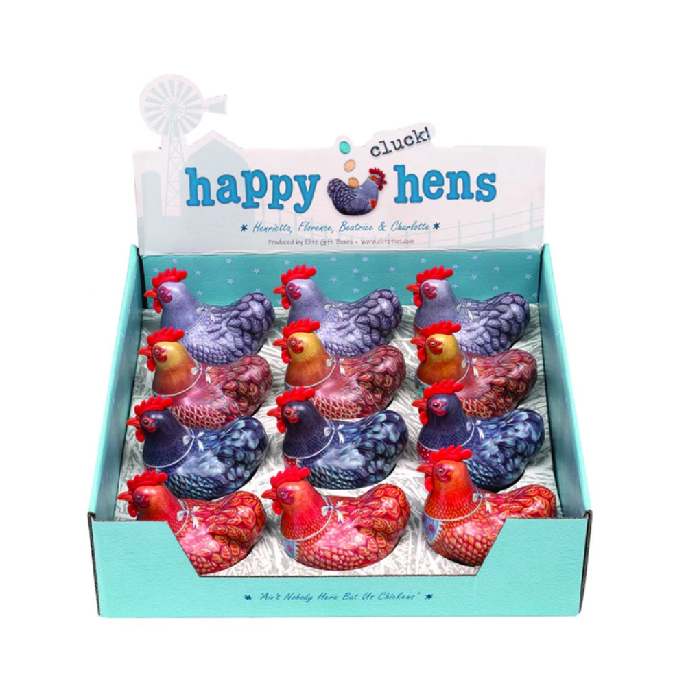 Tinco Happy Hens Tin Assortment | Merchants Homewares