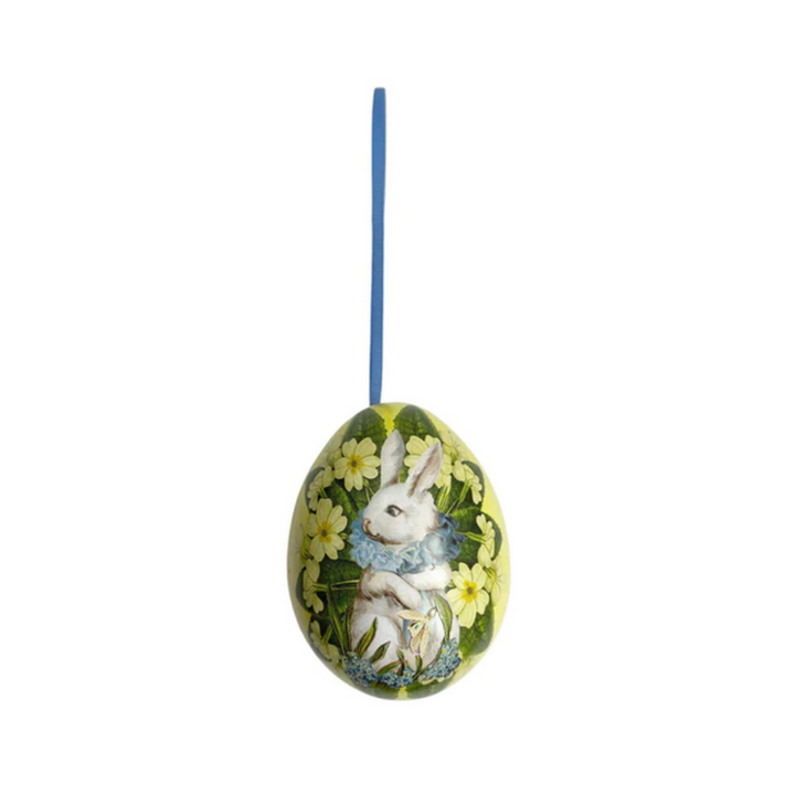 Tinco Madame Treacle Small Hanging Egg Tin Yellow | Merchants Homewares