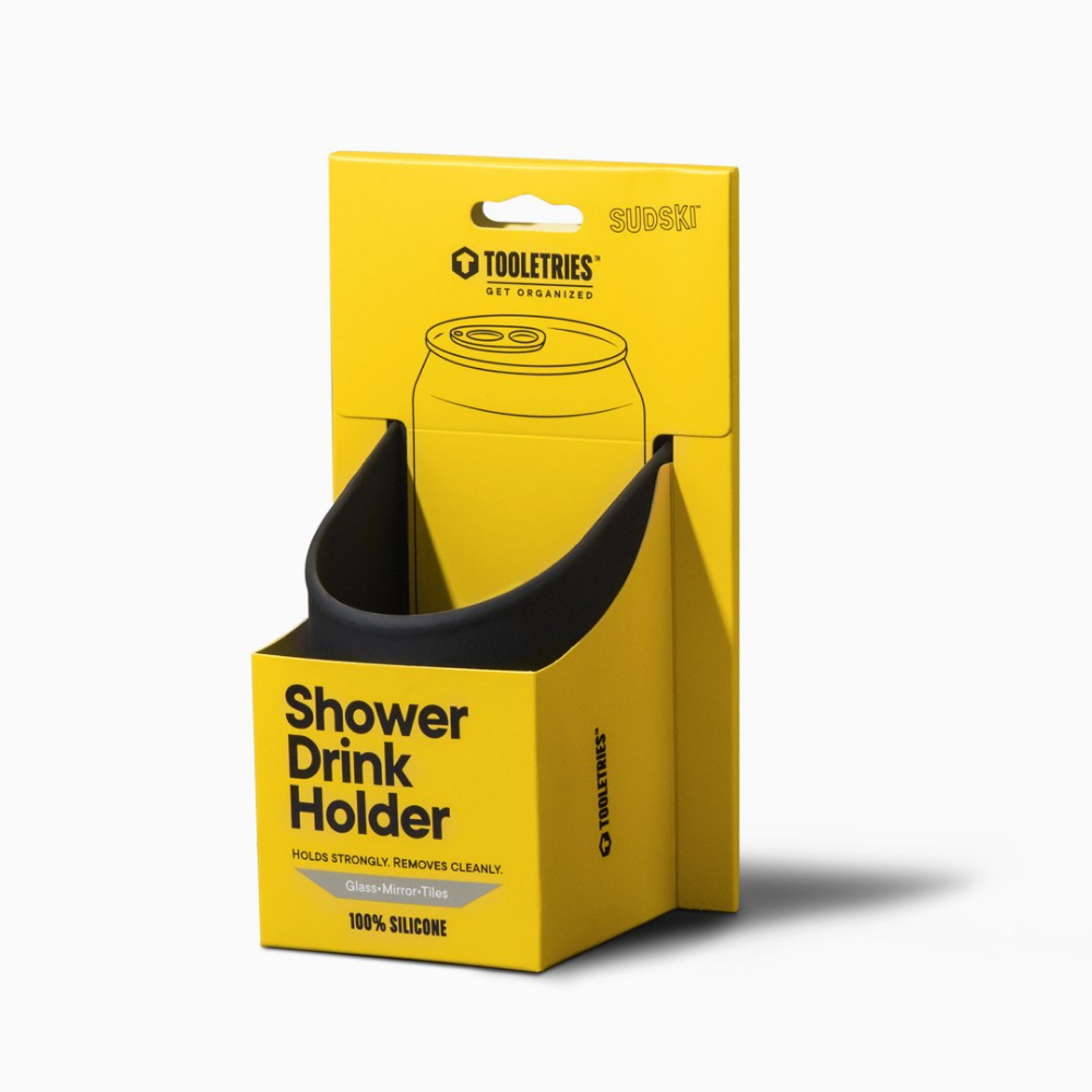 Tooletries Shower Drink Holder Packaged | Merchants Homewares