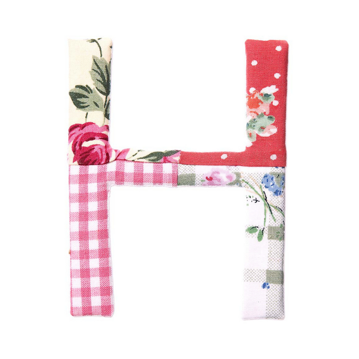 Toshi Rose Alphabet H | Merchants Homewares