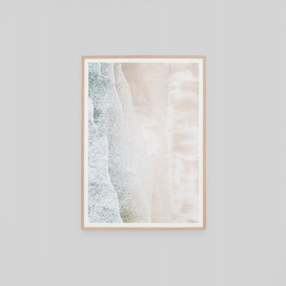 Warrenbrooke  Aerial Waves Framed | Merchants Homewares