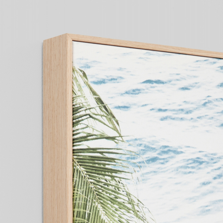 Warranbrooke Island Surfer Framed Canvas Close Up | Merchants Homewares
