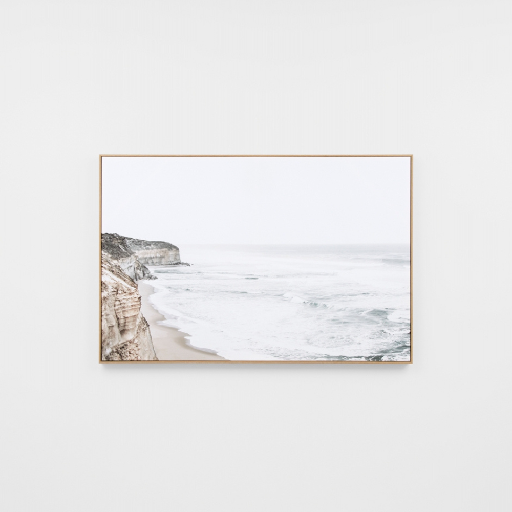 Warranbrooke Misty Cliffs Framed Canvas | Merchants Homewares