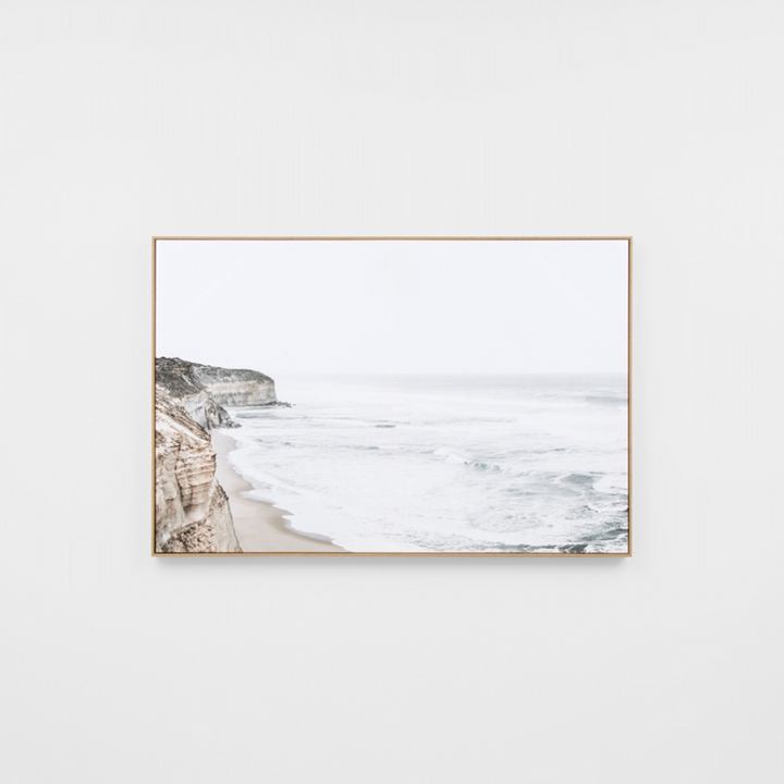 Warranbrooke Misty Cliffs Framed Canvas | Merchants Homewares