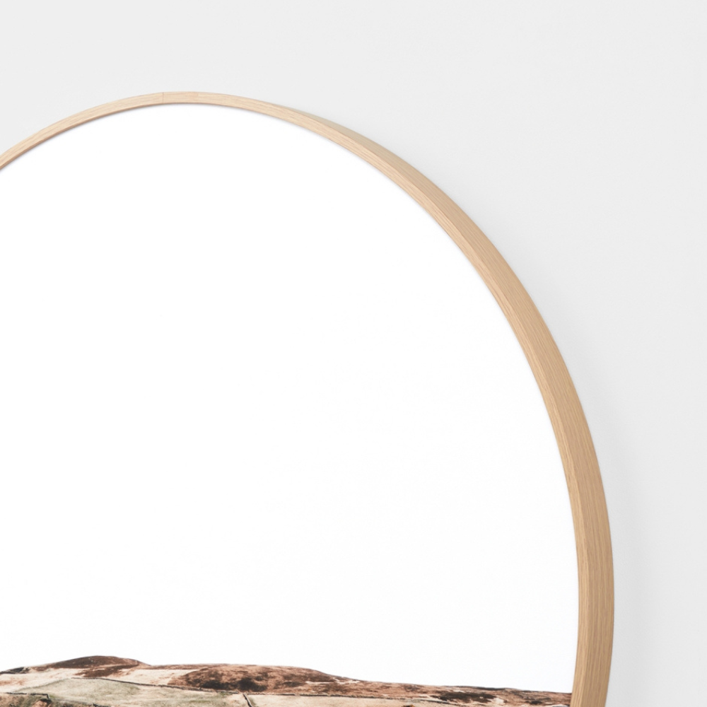 Warranbrooke Sandy Stroll Framed Canvas Circle Close Up | Merchants Homewares
