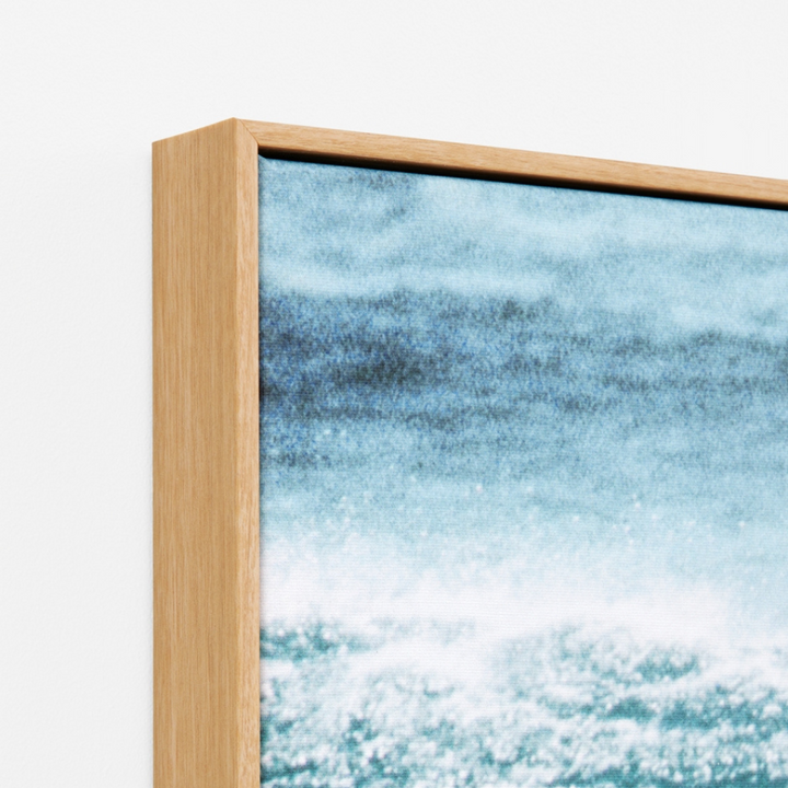 Warranbrooke Surf's Up Framed Canvas Close Up | Merchants Homewares