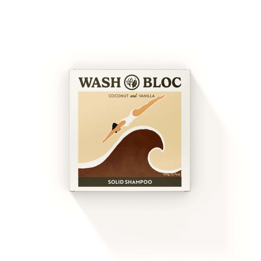 Wash Bloc Shampoo Bloc Coconut & Vanilla | Merchants Homewares