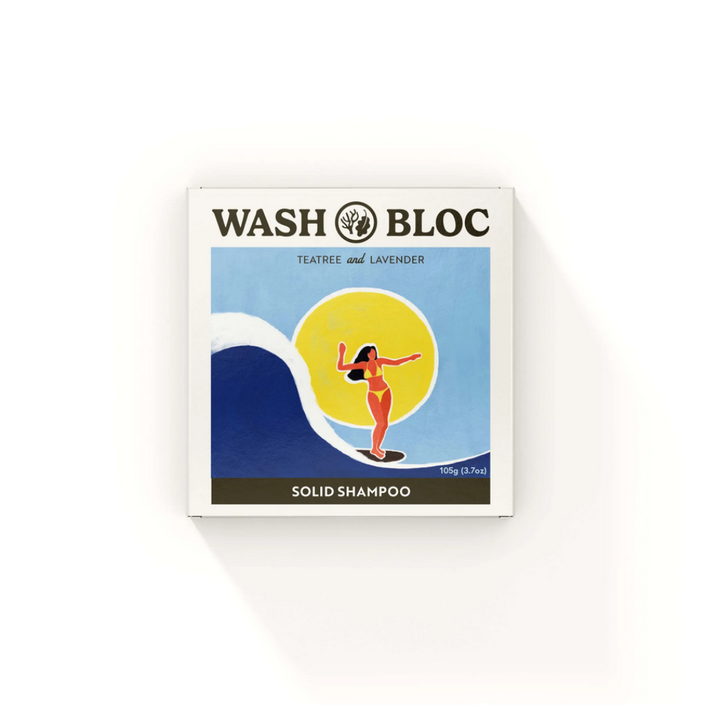 Wash Bloc Shampoo Bloc Tea Tree & Lavender Oil | Merchants Homewares