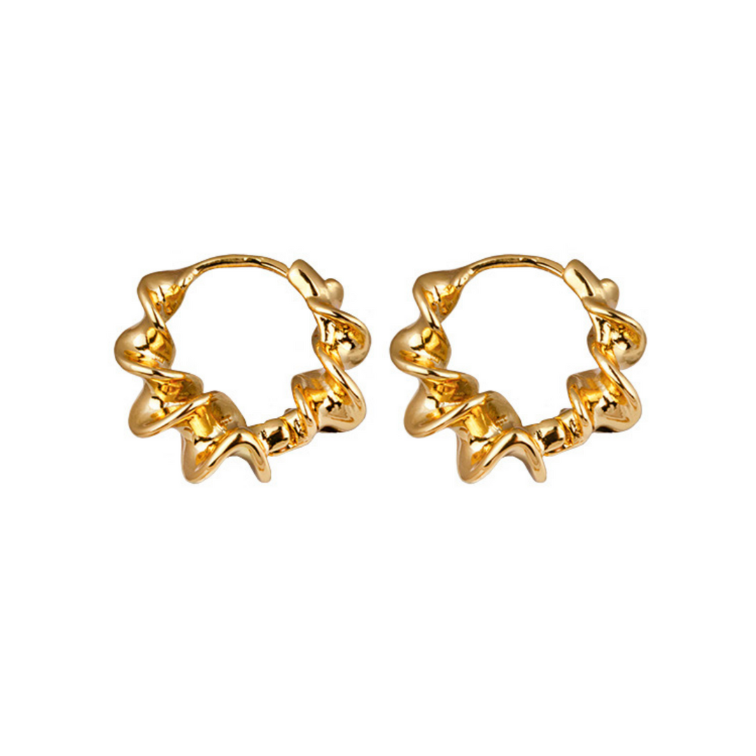 Zahar Harley Earrings Gold | Merchants Homewares