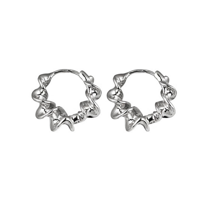 Zahar Harley Earrings Silver | Merchants Homewares