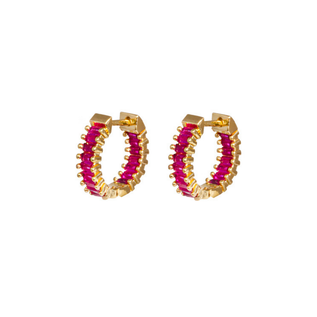 Zahar Paloma Earrings Pink | Merchants Homewares