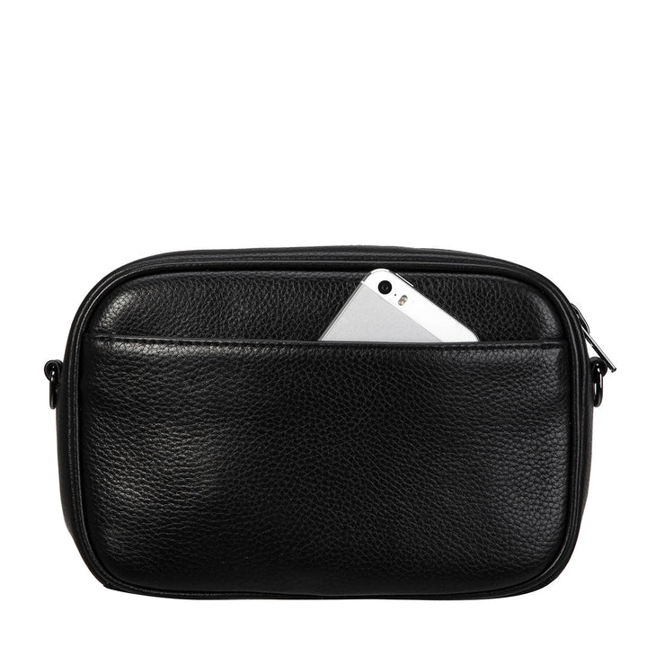Status Anxiety Plunder Bag Black Back Pocket | Merchants Homewares 