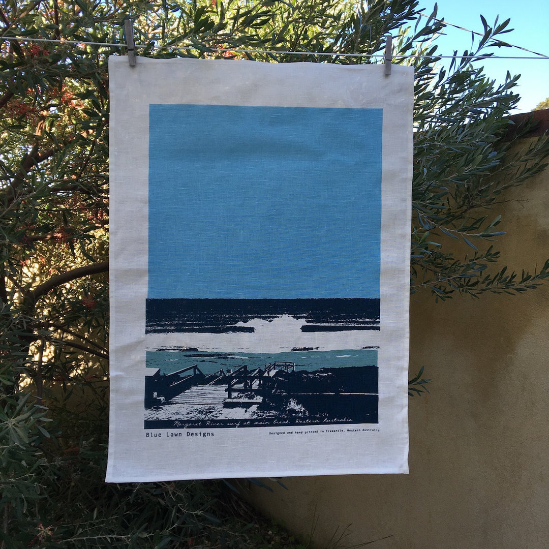 Blue Lawn | Margaret River Surf Tea Towel