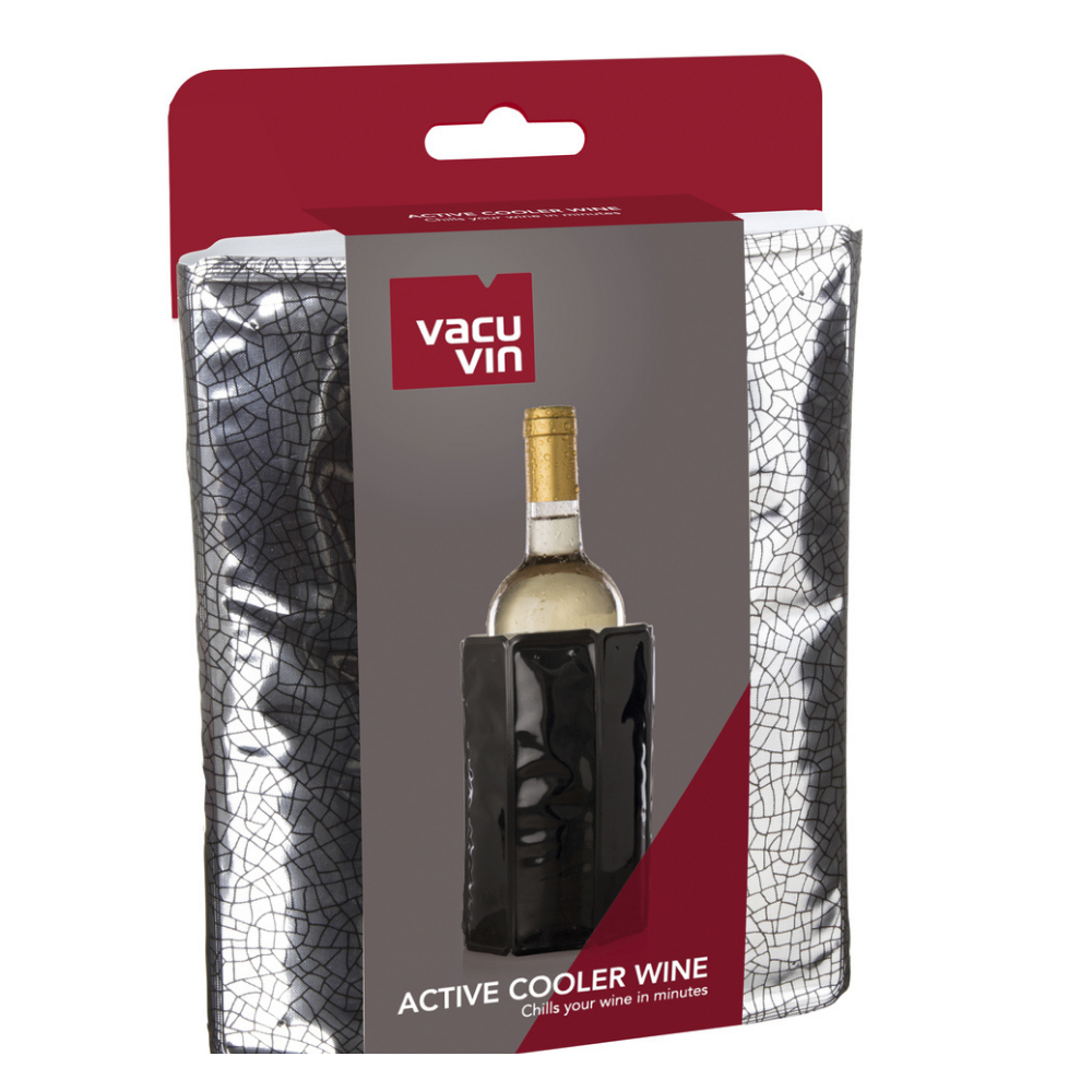 Vacuvin active wine cooler silver | Merchants Homewares